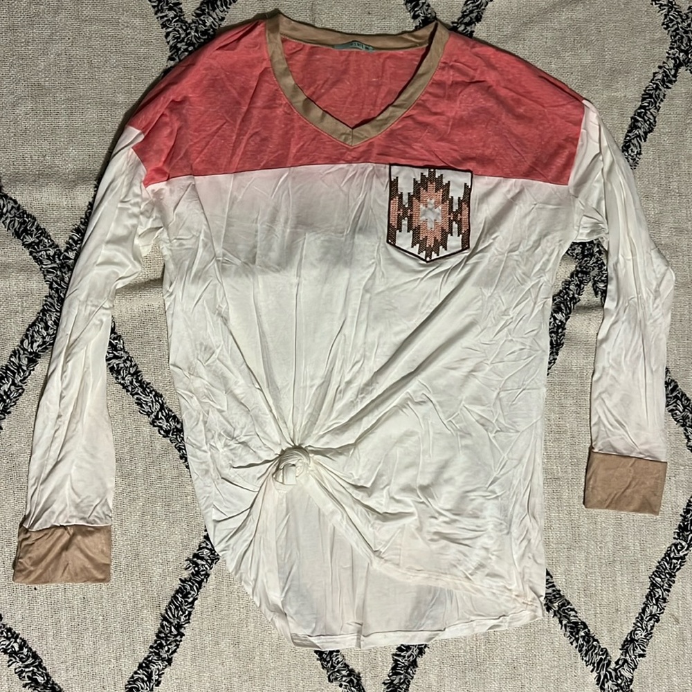 PS Kate long sleeve top size L new without tag
